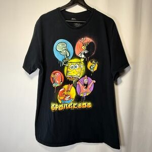 Nickelodeon SpongeBob SquarePants T-Shirt 2XL‎ Black